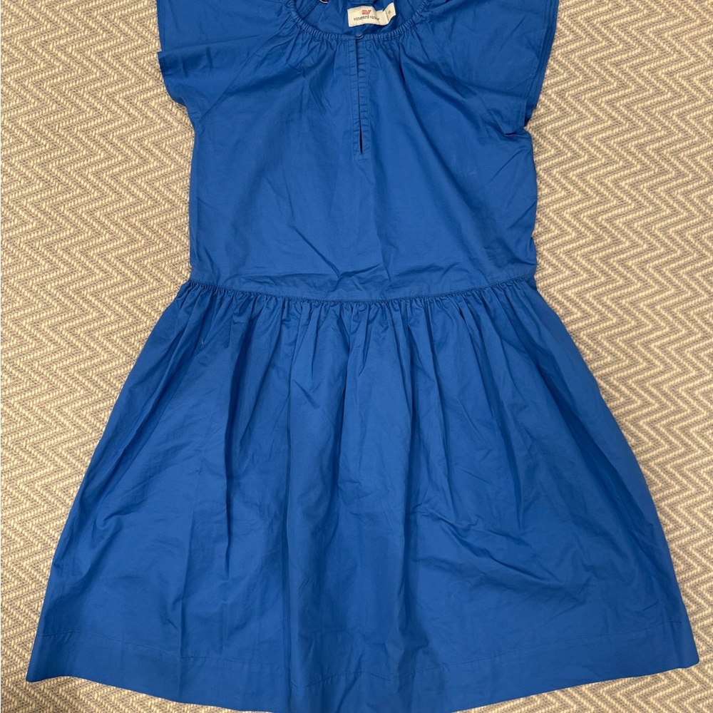 NWOT Vineyard Vines Tide Blue Women's Sun Dress XS - Picture 8 of 11